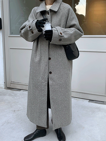 merry wool hidden coat (2color) 울50, 단독진행!