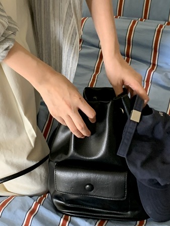 press mini backpack (3color)