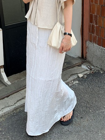 [24시간 new 5% 할인] lemonade long skirt (3color)