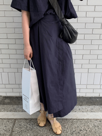 [24시간 재진행 5% 할인] by cotton wrap skirt (3color) 재진행!