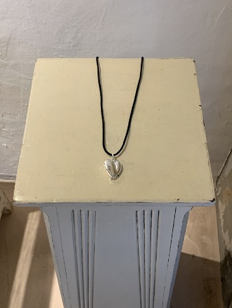 vintage heart necklace (1color) 단독재진행!
