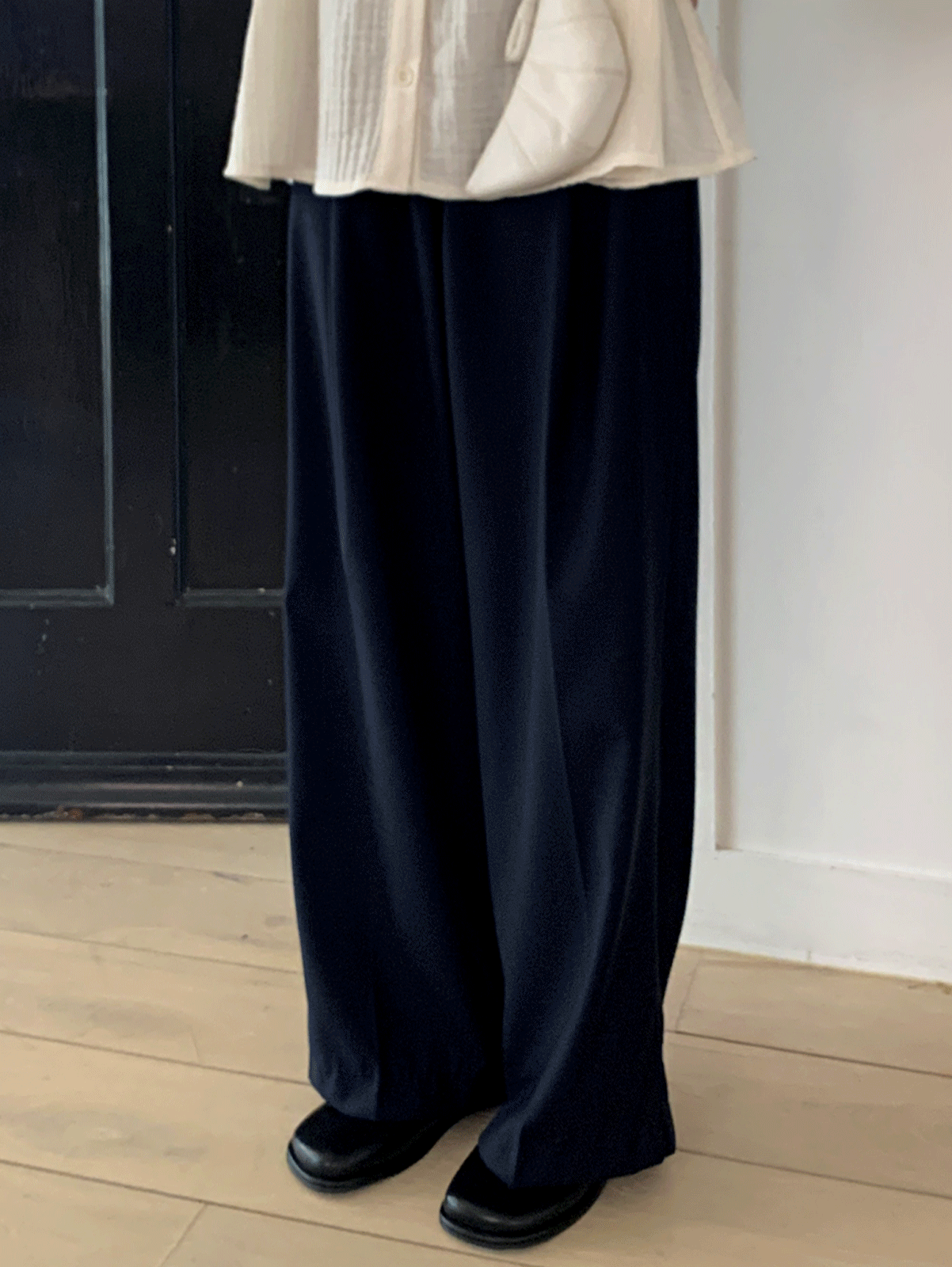 ella wide slacks (4color)