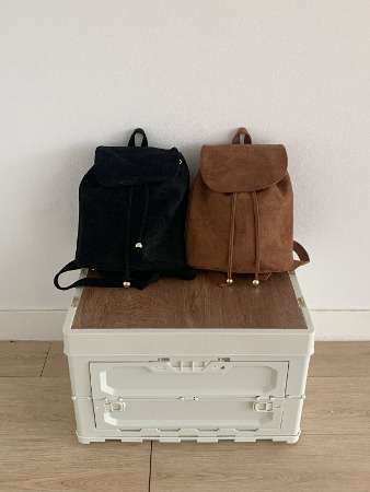 cloyd suede backpack (3color)