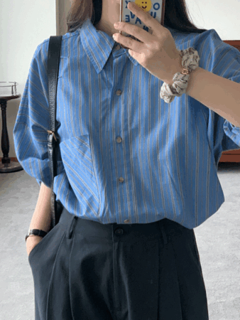 henry stripe shirts (2color)