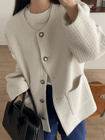 delmon wool tweed jacket (2color) 울35, 추천! 아이 당일발송