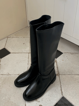 faber long boots (2color) 기모안감