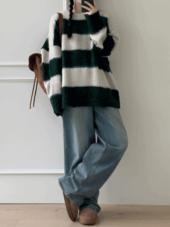 paint wool knit (3color)